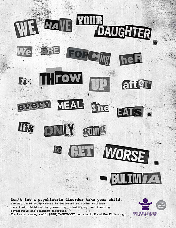 Bulimia, NYU Child Study Center