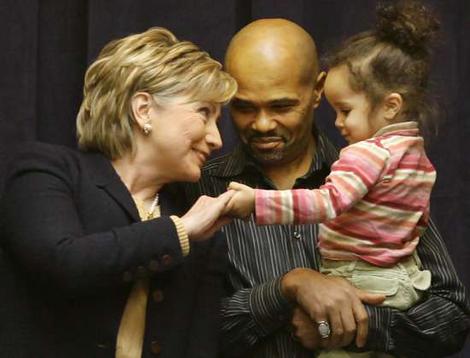 hillary clinton young. Hillary Clinton eyes child