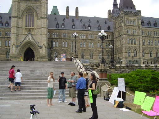Parliament Hill rally