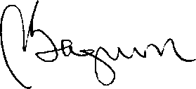 Suzanne Gagnon signature