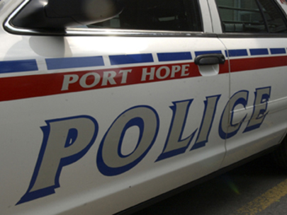 Port Hope Police car