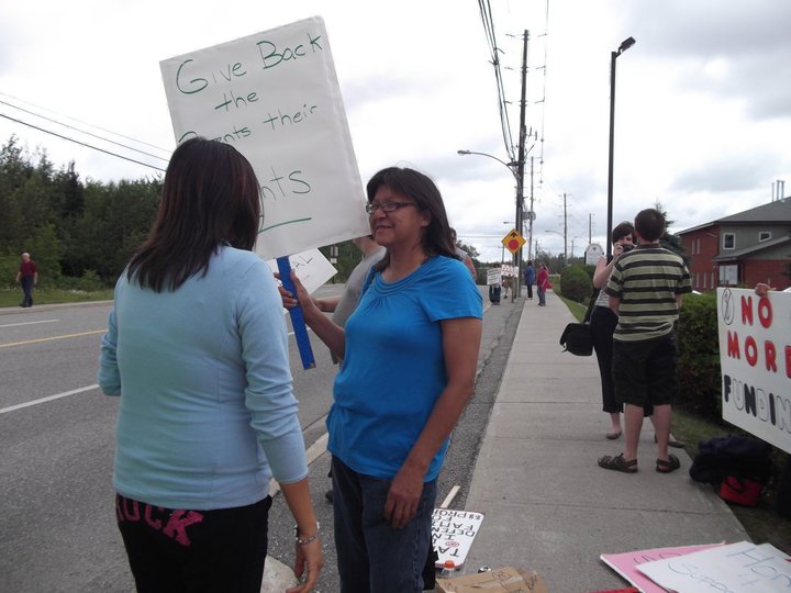 Timmins rally for accountability July 5, 2010