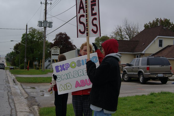 Pre-Mother's Day rally in Walkerton