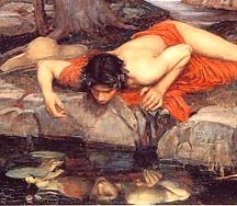 narcissus in love with his reflection