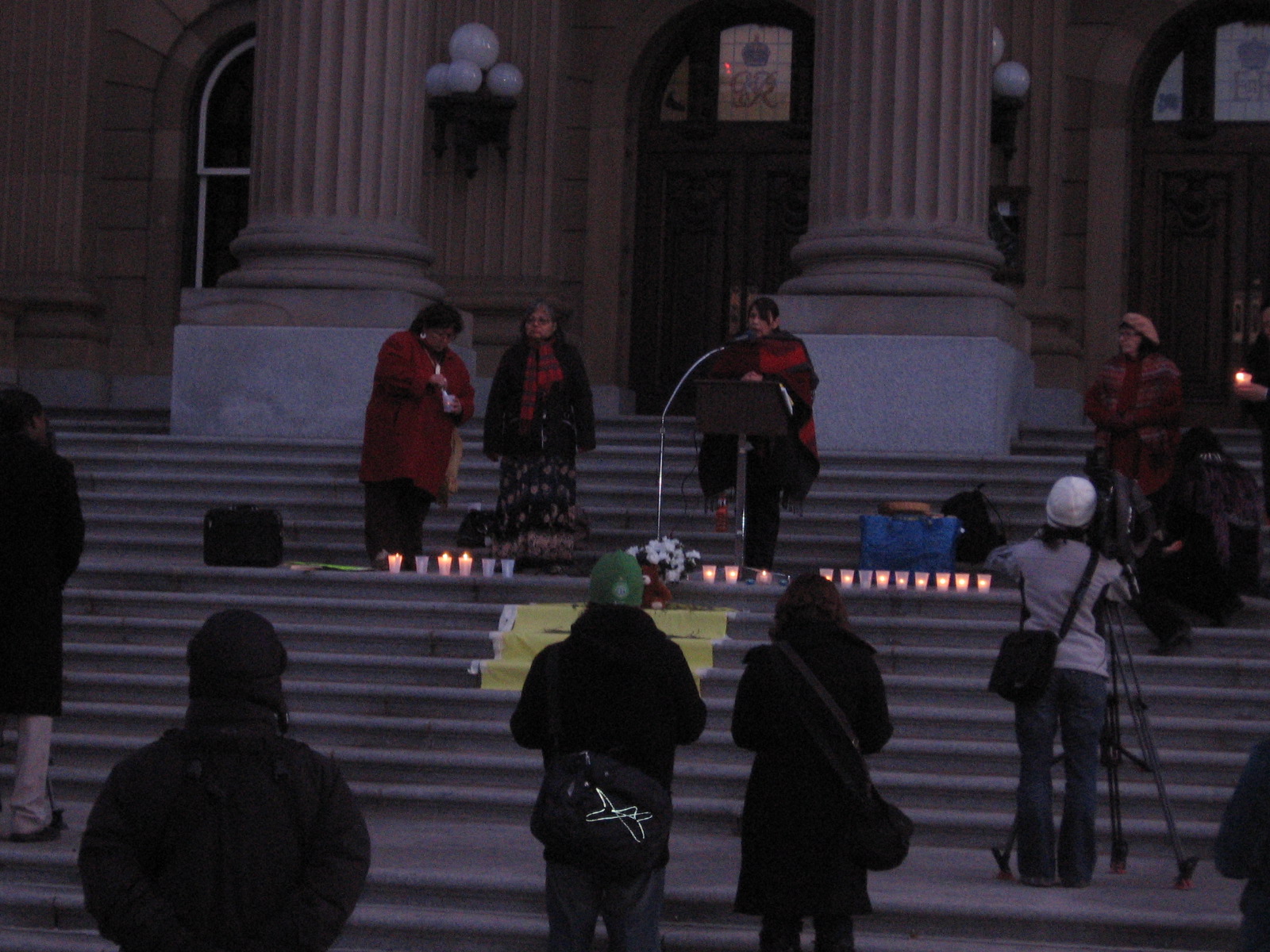 candlelight vigil, Edmonton
