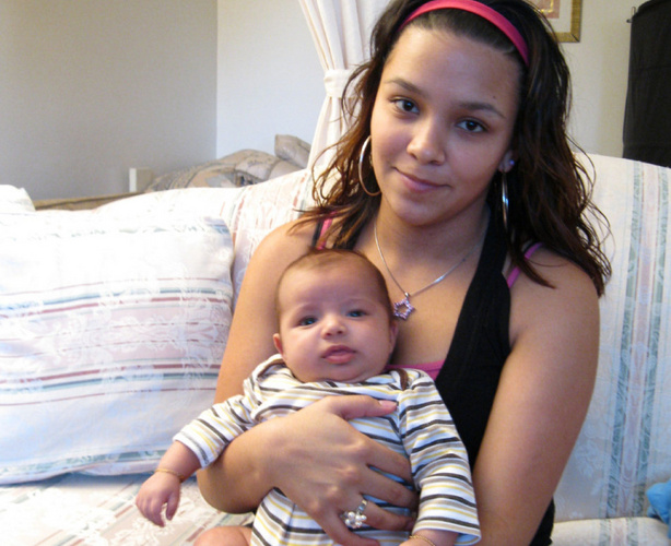 Jessica Aristizabal Calrasco and son Jonathan