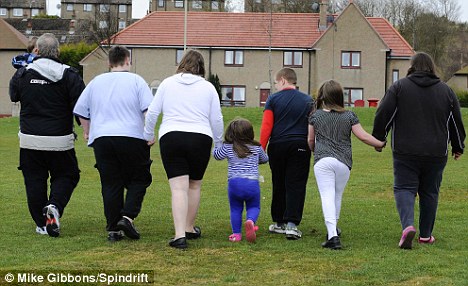 family threatened for obesity