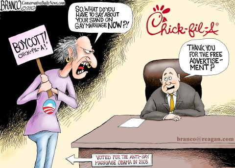 Chick-fil-A cartoon