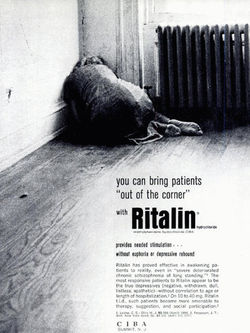 You can bring patients out of the corner with Ritalin