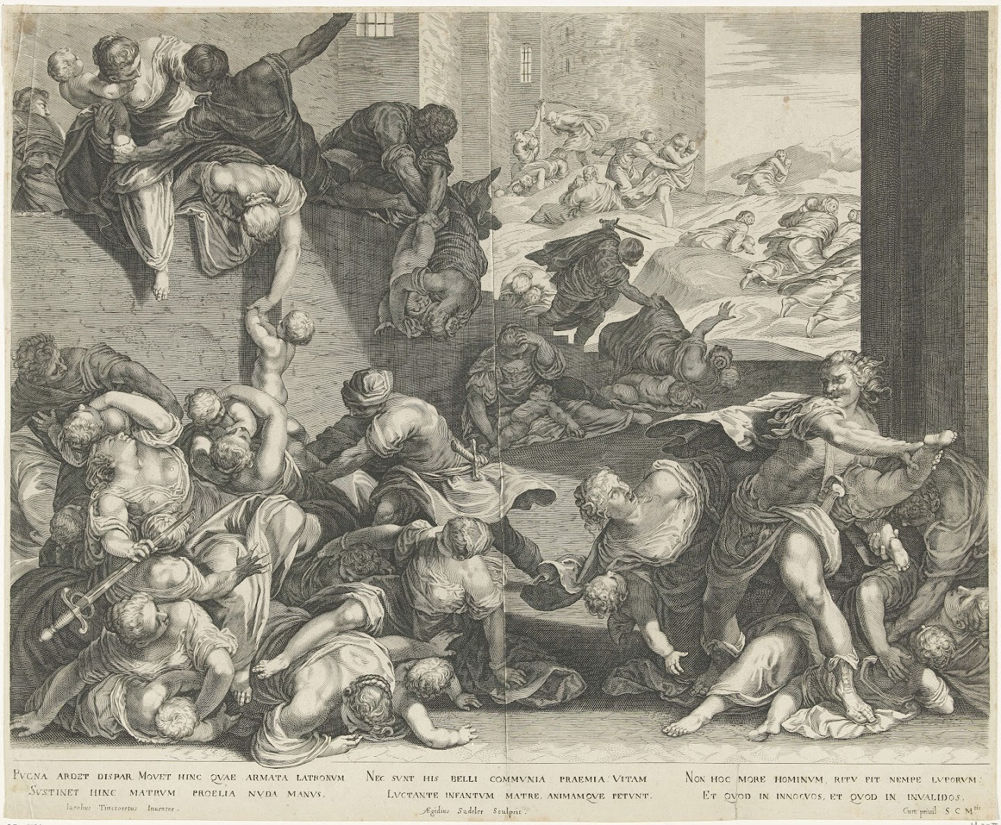 Massacre of the innocents - Aegidius Sadeler - 1580-1629